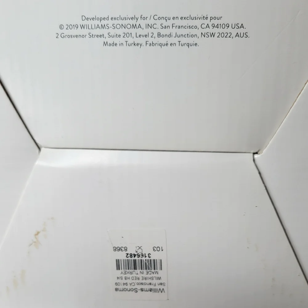 Williams Sonoma 2019 new